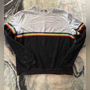 Light crewneck sweater